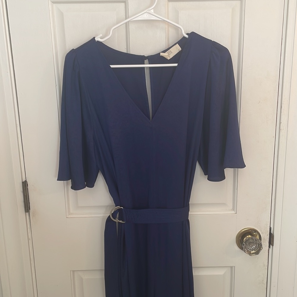 Navy Blue Jumpsuit
